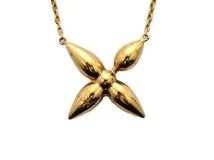 LOUIS VUITTON ルイヴィトン コリエ・ルイゼット モノグラム・フラワー