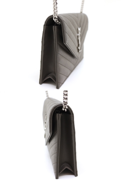 SAINT LAURENT サンローラン エンべロープ チェーンウォレット