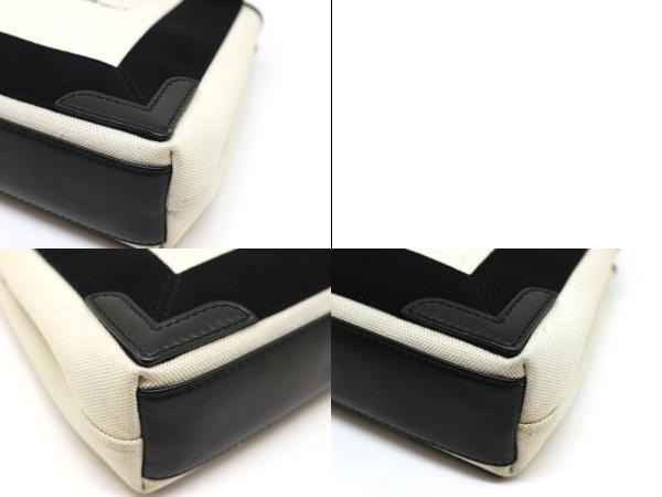 BALENCIAGA バレンシアガ 2wayバッグ ネイビーカバXS ホワイト