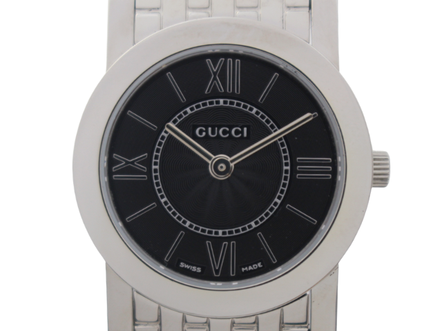 ご成約GUCCI 腕時計 シルバー ブラック盤 ユニセックス5200L.1 ご成約GUCCI 腕時計 シルバー ブラック盤 ユニセックス5200L.1