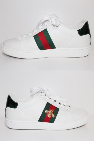 GUCCI グッチ 〔エース〕エンブロイダリー付き ウィメンズ スニーカー