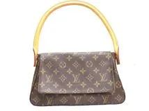 Louis Vuitton ルイヴィトン ミニ・ルーピング モノグラム ハンドバック M51147【430】2148103243851  の購入なら「質」の大黒屋（公式）