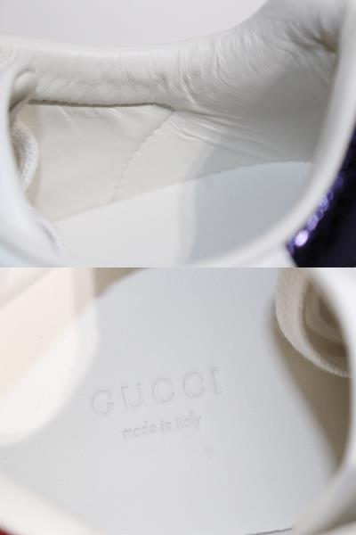 GUCCI ホワイト38.5 adidas x Gucci ZX 8000 Pink Strata