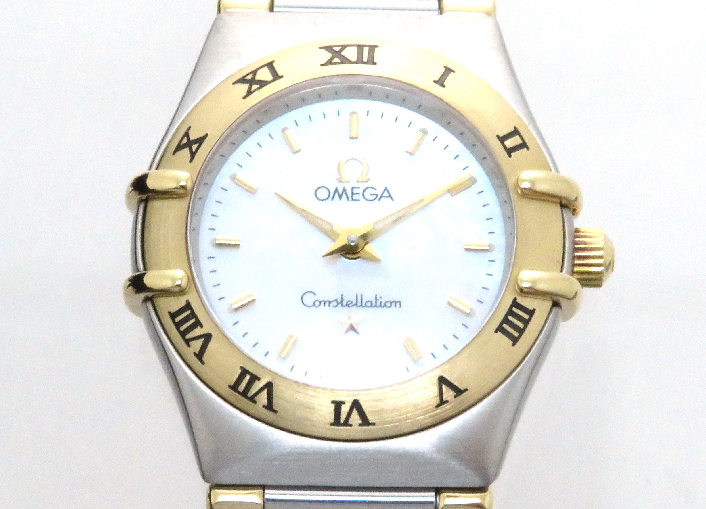 オメガ/OMEGA コンステレーション レディース腕時計 ホワイトシェル 