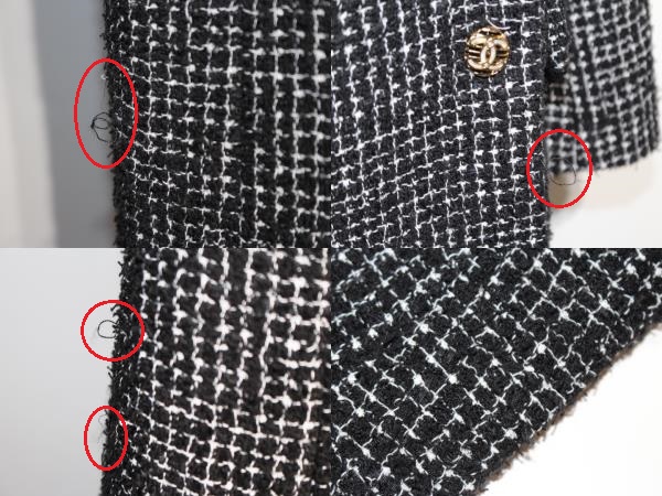 CHANEL シャネル ロングコート レディース36 ブラック コットン