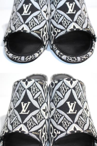 ルイヴィトン　ライン ミュール　サンダル　36 LOUIS VUITTON ルイヴィトン サンダル シルエット・ライン ミュール