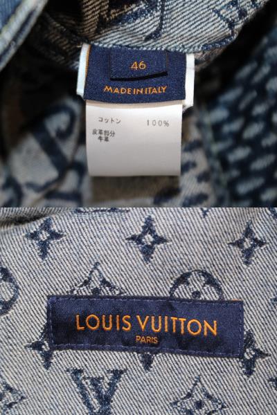 LOUIS VUITTON ルイヴィトン ブルゾン ジャイアントダミエウェーブス