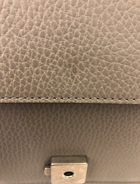 GUCCI グッチ ビジューディオニュソス ショルダーバッグ グレー レザー