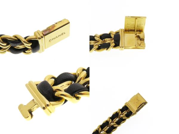 CHANEL シャネル 時計 プルミエールXL H0001 GP×革