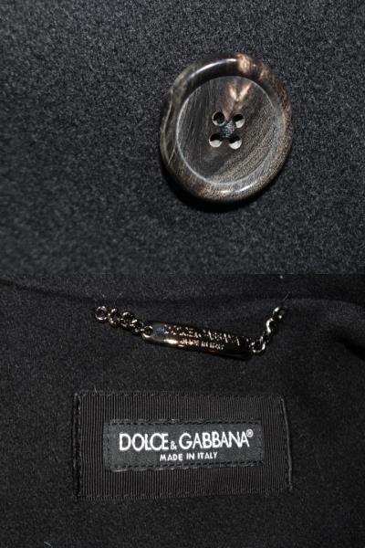 DOLCE＆GABBANA ドルチェ＆ガッバーナ コート メンズ46 ブラック