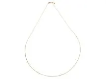 JEWELRY ノンブランド ジュエリー チェーン ネックレス K18 イエローゴールド 2.1g【473】