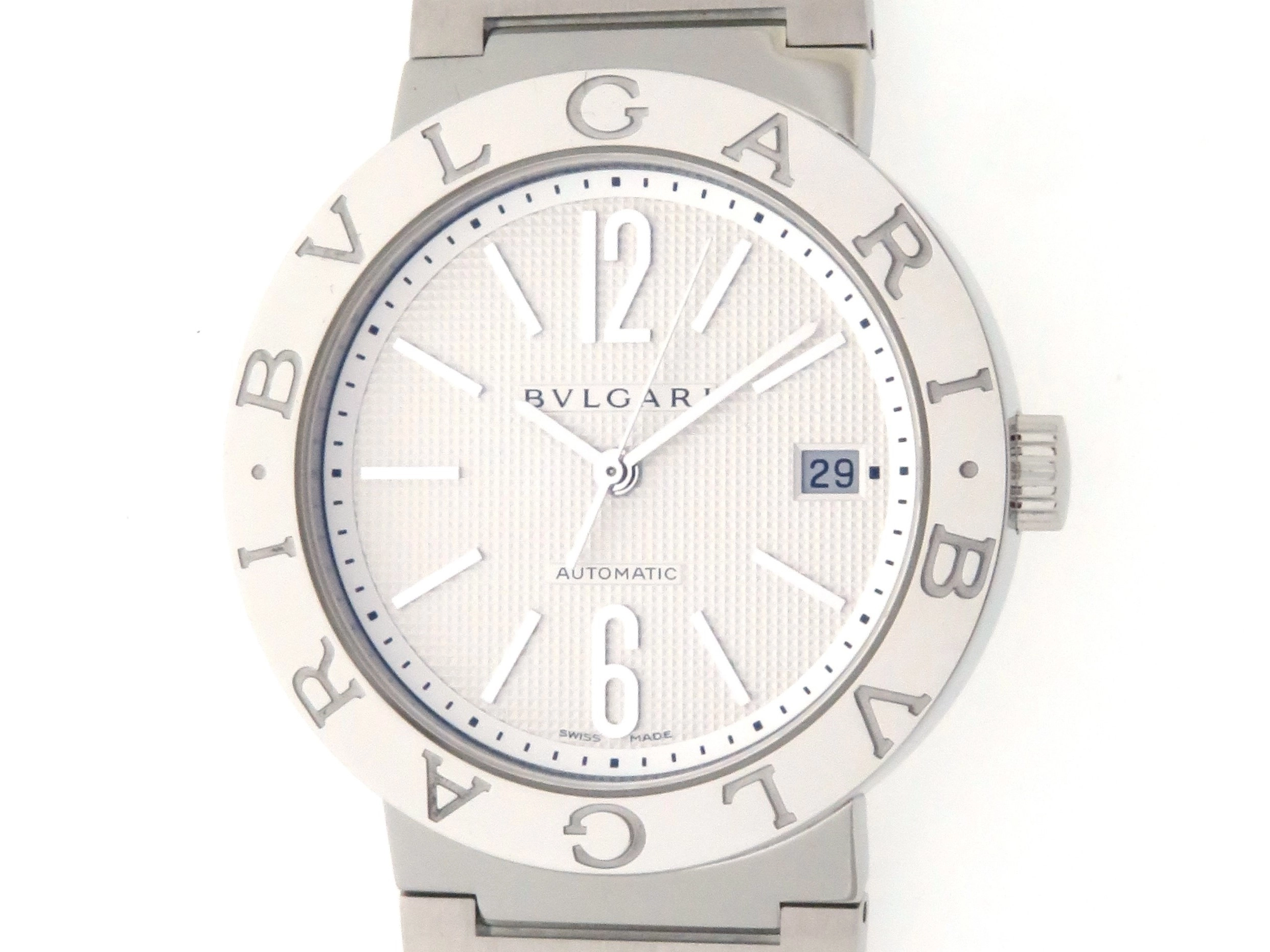 ブルガリ BVLGARI BB42SS シルバー メンズ 腕時計