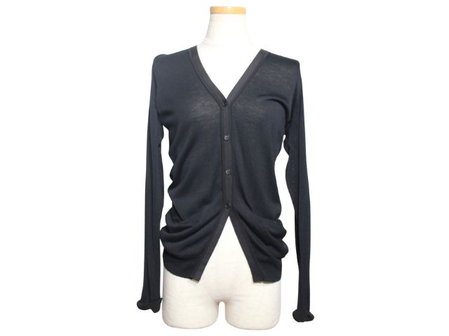 ★FOXEY/フォクシー　レーヨンポリエステルスクエアカーディガン40 FOXEY NEW YORK フォクシーニューヨーク カーディガン