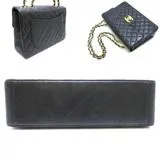 CHANEL シャネル デカマトラッセ ブラック/GP ラムスキン A01094【430】2147200502397
