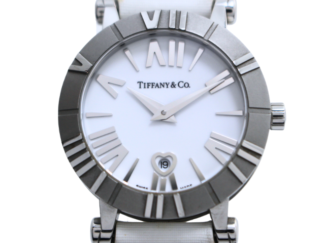 【希少】TIFFANY&Co ティファニー 腕時計 アトラス ホワイト SS 楽天市場】TIFFANY&Co. ティファニー アトラス デイト ホワイト