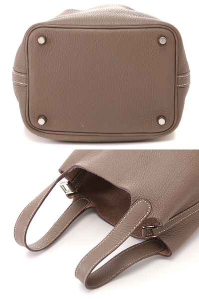 ❤お得なお品❤ピコタンロックMM22 エトゥープ SV金具 エルメス Z刻印 HERMES - エルメス HERMES ピコタンロックGM Z刻印 エトゥープ