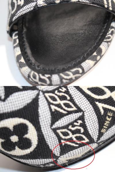 ルイヴィトン　ライン ミュール　サンダル　36 LOUIS VUITTON - □極美品□ LOUIS VUITTON ルイヴィトン モノグラム