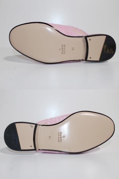 Gucci グッチ サンダル スリッパ レディース34 約21cm ピンク ファブリック 0 の購入なら 質 の大黒屋 公式