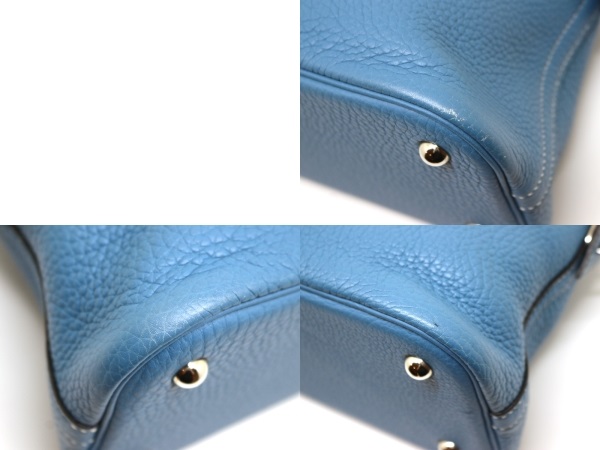 HERMES エルメス ボリード31 ブルージーン SV トリヨン