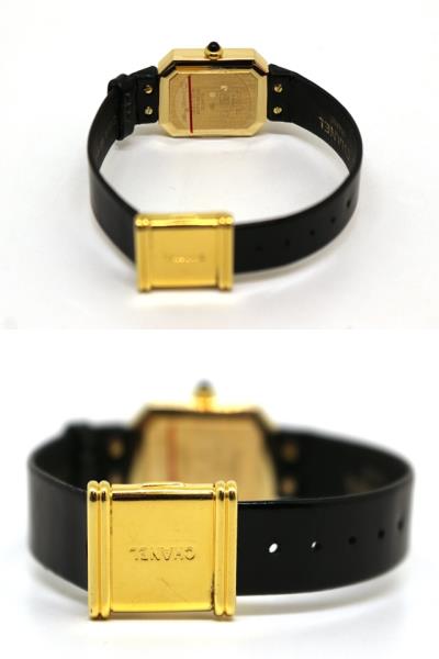 CHANEL シャネル 時計 プルミエール K18 YG/革 イエローゴールド