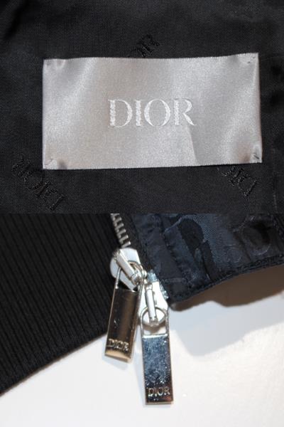 Dior　ディオール　ブルゾン　ジャケット　メンズ44　ネイビー　ナイロン　933C410C4462　（2148103362750）【200】 image number 8