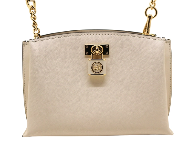 MICHAEL KORS マイケルコース ショルダーバッグ ホワイト レザー