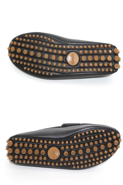GUCCI グッチ ドライビングシューズ 靴 メンズ7ハーフ ブラック