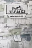 HERMES　エルメス　Hモチーフ　Coups de Goua'H長袖シャツ　メンズ16/41　マルチカラー　コットン　H366500HD66　2143000675118　【432】