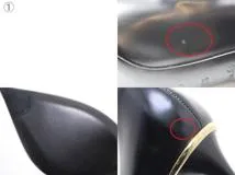 LOUIS VUITTON ルイヴィトン 靴 パンプス レディース35ハーフ(約23cm) ブラック レザー (2148103772023) 【200】