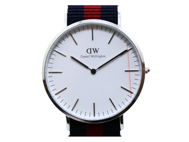 ダニエルウェリントン DW00100465 腕時計 ホワイト Iconic Link Silver | DW