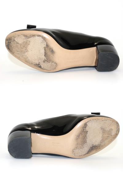 美品　フェラガモ　黒 パンプス リボン　ヴァラ　VARA 三越伊勢丹 | FERRAGAMO/フェラガモ_Women通販 | ヴァラ 【送料