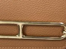 HERMES　エルメス　ベルトバッグ　ルリ　スリムウォレット　ゴールド・ヴェールフィズ・GP金具　エバーカラー　H082212CPAQ　B刻印・2023年頃製造　箱付き【472】HA
