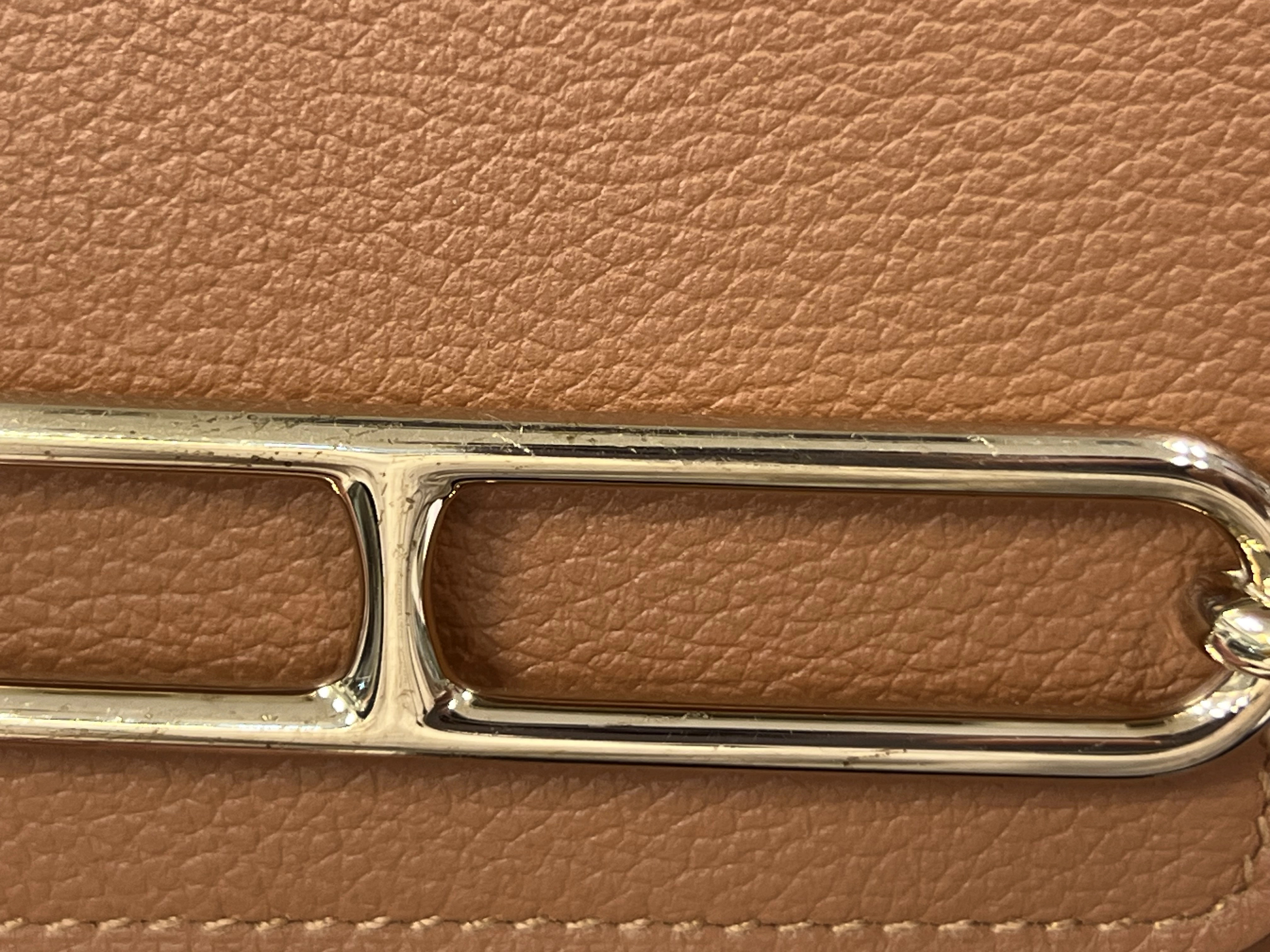 HERMES　エルメス　ベルトバッグ　ルリ　スリムウォレット　ゴールド・ヴェールフィズ・GP金具　エバーカラー　H082212CPAQ　B刻印・2023年頃製造　箱付き【472】HA