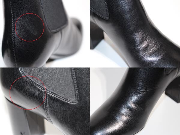 SAINT LAURENT サンローラン ショートブーツ レディース36 約