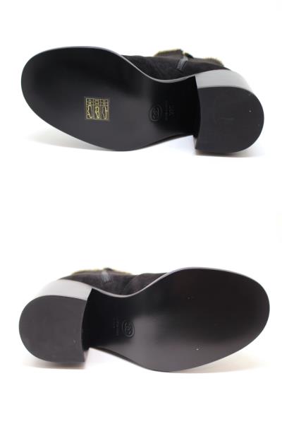 CHANEL シャネル 靴 ココマークショートブーツ レディース37 ブラック