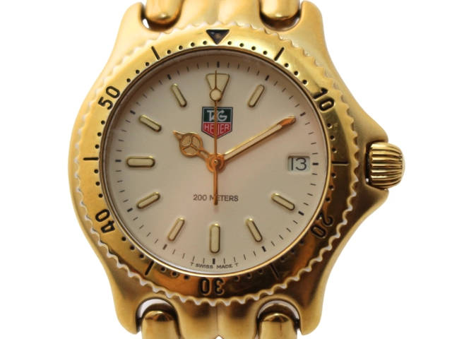TAG HEUER タグホイヤー 腕時計 セル プロフェッショナル アイボリー
