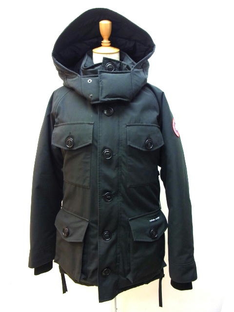 CANADA GOOSE カナダグース ダウン ジャケット LANGLEY ポリエステル 3346JM メンズ ブラック メンズXS 【432】  の購入なら「質」の大黒屋（公式）