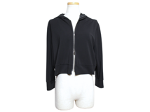 FOXEY NEW YORK フォクシーニューヨーク パーカープロヴァンス レディース42 ブラック ポリエステル ポリウレタン 43003 2120000350047 【200】