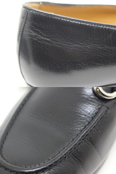 GUCCI グッチ 靴 ホースビットローファー メンズ7ハーフ(約26.5