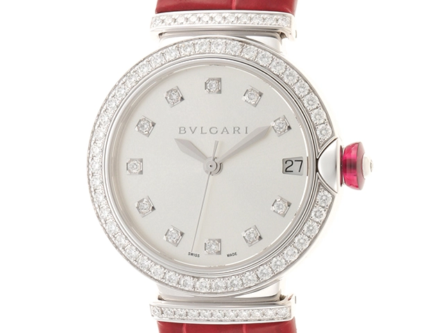 BVLGARI ブルガリ 腕時計 ルチェア LUW33C6GDLD/11 11ポイントダイヤ