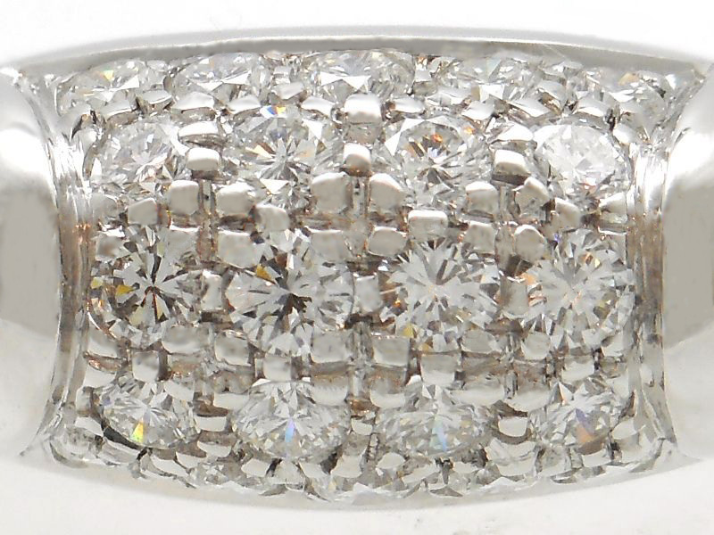 BVLGARI ブルガリ トロンケット リング 指輪 WG ホワイト