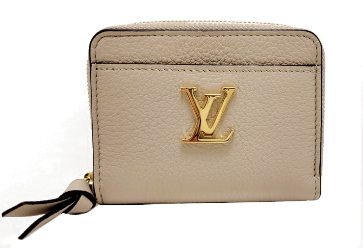 画像についてルイヴィトン LOUIS VUITTON ジッピー・コインパース ロック・ミー コインケース ウォレット レザー グレージュ M80100  新入荷 LV1449