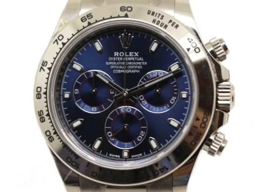 2016年 ROLEX ロレックス デイトナ 116509 ホワイトゴールド無垢 並行  