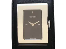 GUCCI グッチ 腕時計 7800L ブラック SS/カワ クォーツ の購入