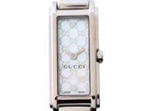 GUCCI グッチ 腕時計 109 シェル/GG柄 SS クォーツ レディース