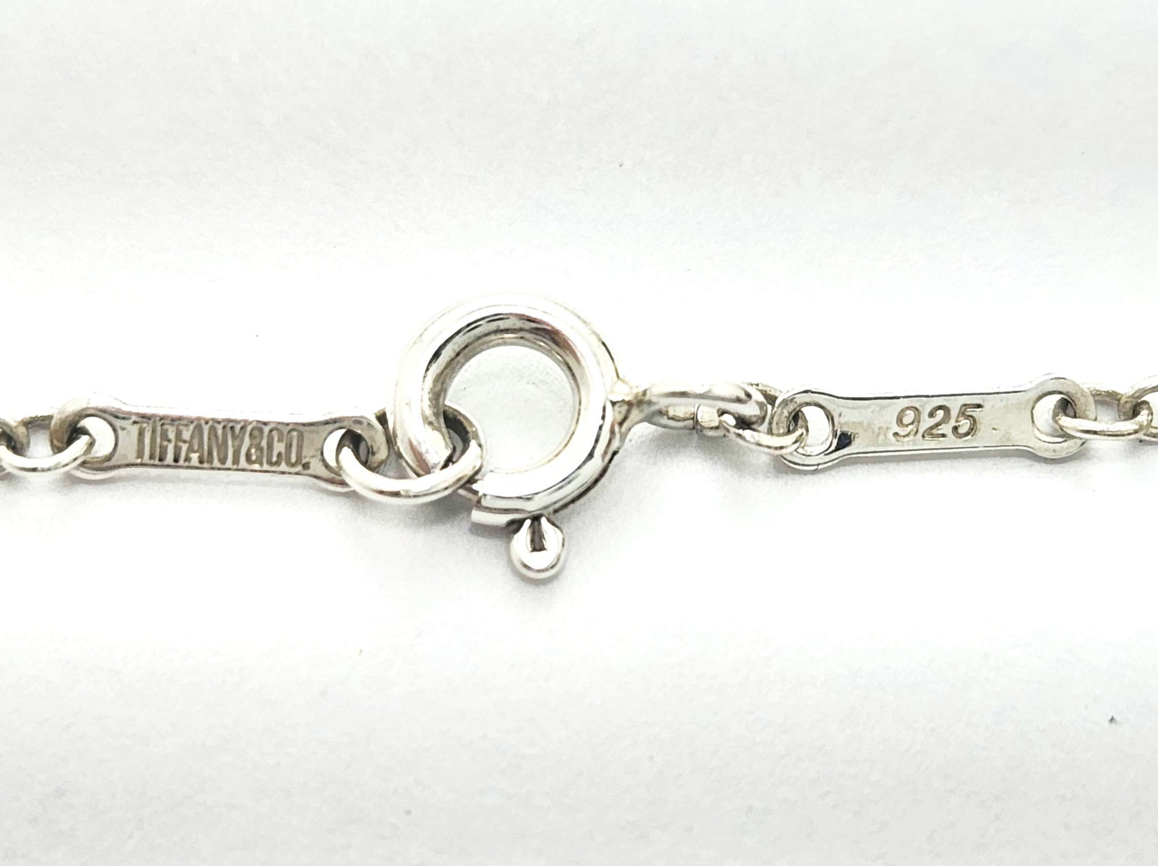 TIFFANY&Co ティファニー オープンハートネックレス シルバー 5.2g