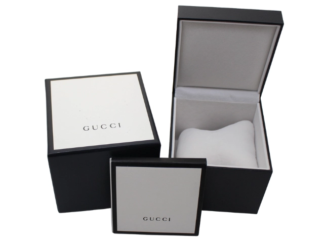 GUCCI グッチ 腕時計 134.5 シェル 3ポイントダイヤ SS クォーツ レディース 2148103920707 【200】