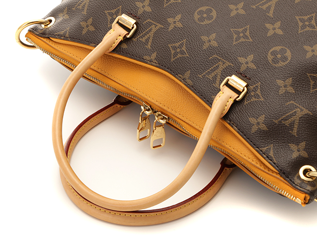 LOUIS VUITTON ルイ・ヴィトン モノグラム パラス サフラン M40929 SJ