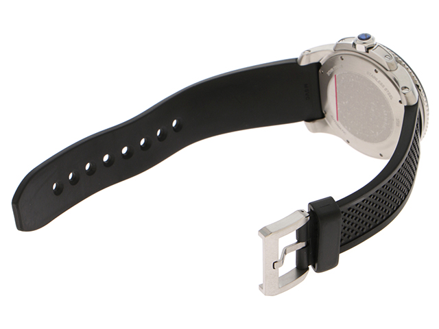 カルティエ カリブル ドゥ カルティエ ダイバー 腕時計 時計 ステンレススチール W7100056 自動巻き メンズ 1年保証 CARTIER