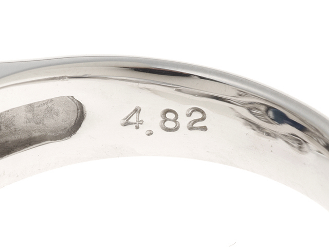 JEWELRY ノンブランド プラチナ サファイア ダイヤモンド リング PT900